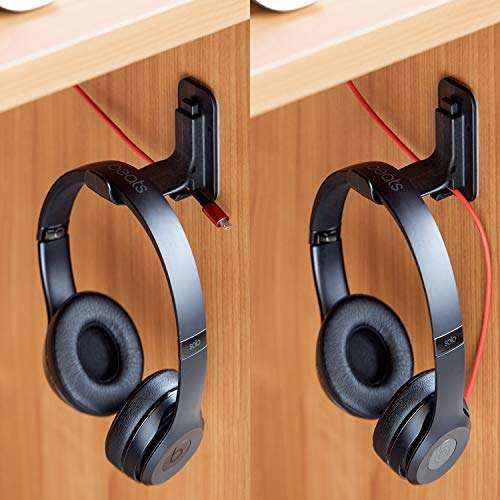 Elevation Lab Anchor Side - Headphone Mount for Vertical Surfaces Under Desk Headset Stand Holder 4