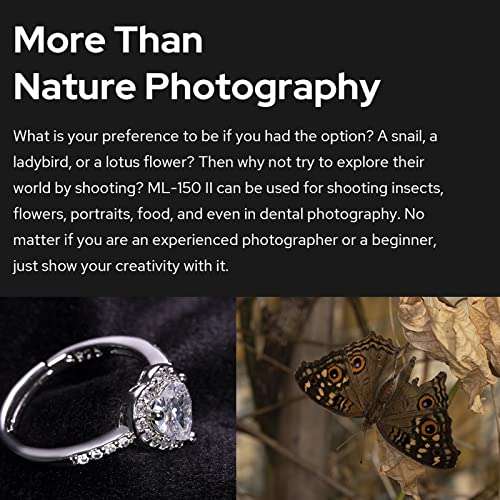 Godox ML-150II Macro Ring Flash Light GN12 with 8 Lens Adapter Rings for Canon Nikon Pentax Olympus DSLR Cameras 4