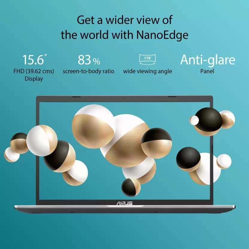 ASUS VivoBook 15 (2022) Core i3 10th Gen - (8 GB/512 GB SSD/Windows 11 Home) X515JA-BQ322WS Thin and Light Laptop (15.6 inch, Transparent Silver, 1.80 kg, with MS Office) 4