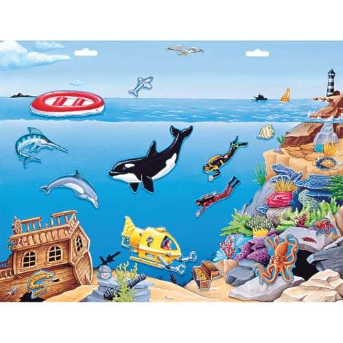 Create-A-Scene Magnetic Playset - Ocean Adventure 4