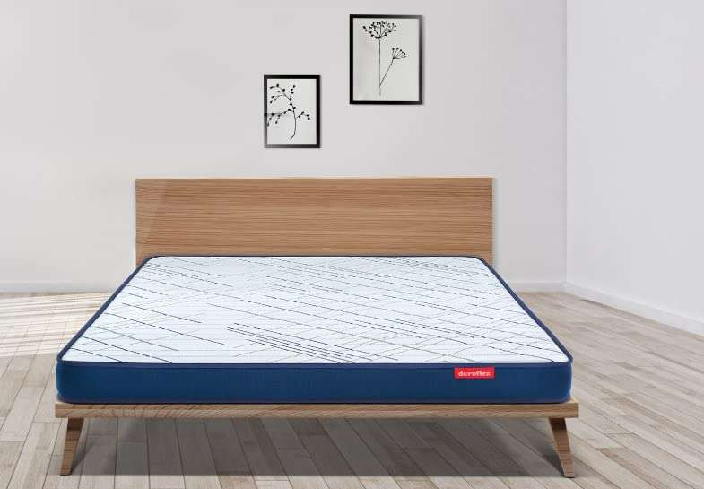 duroflex Edge Dual Comfort 4 Inch King Size Foam Mattress (72 X 70 X 4 inches) 1