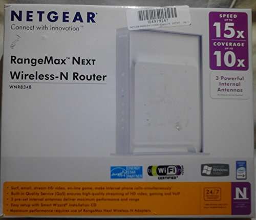 Netgear WNR834B RangeMax NEXT Wireless-N Router 1