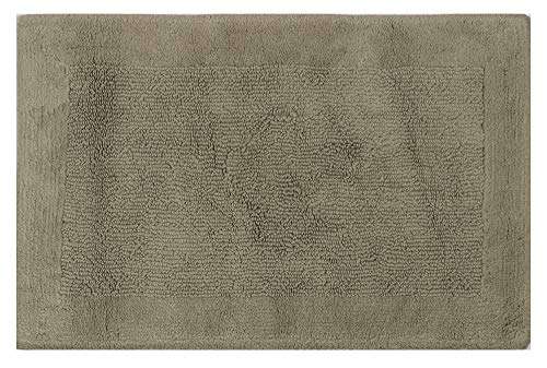 Riviera 100% Cotton Reversible Bath mat- Soft and Super Absorbent Bath Rug-Suitable for Kitchen, Bedroom and Bathroom Floor mat - Dry Fast Water Absorbent Rug & Machine-Washable (33X48, Latte) 3