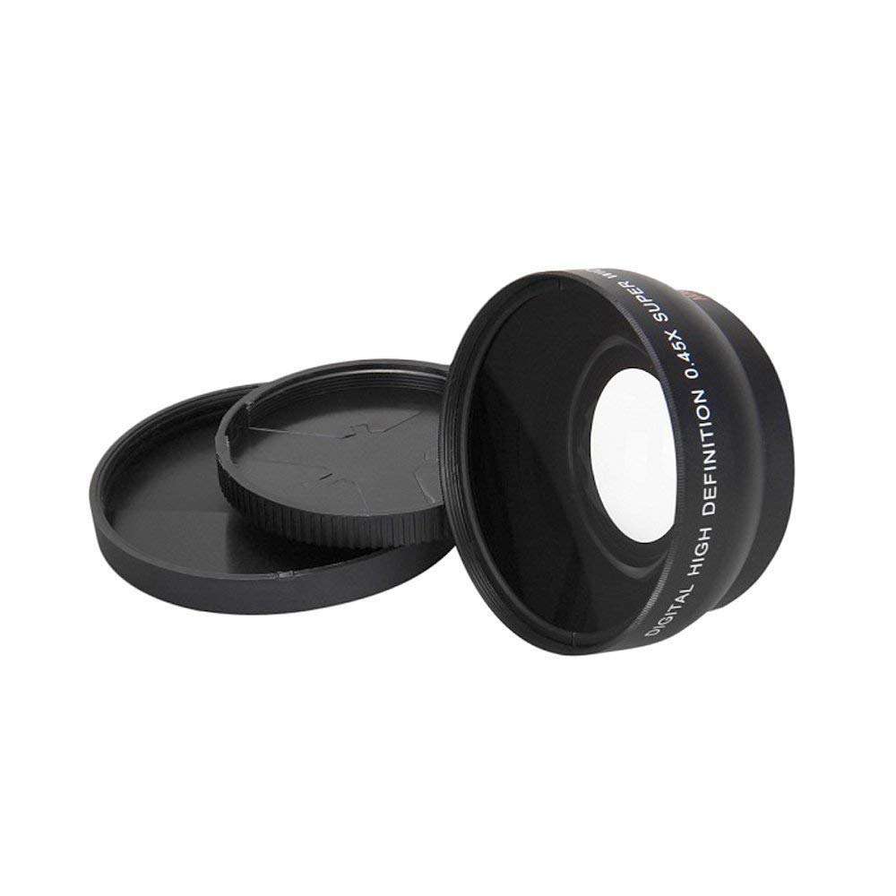 ADIGA 58MM Wide Angle 0.45x Converter Lens with Macro Close-Up Attachment for Rebel T6s,T6i,SL1,T5,T5i,T4i,T3,T3i,T1i,T2i,XSI,XS,XTI,XT,70D,60D,60Da,7D,5D,1D 4