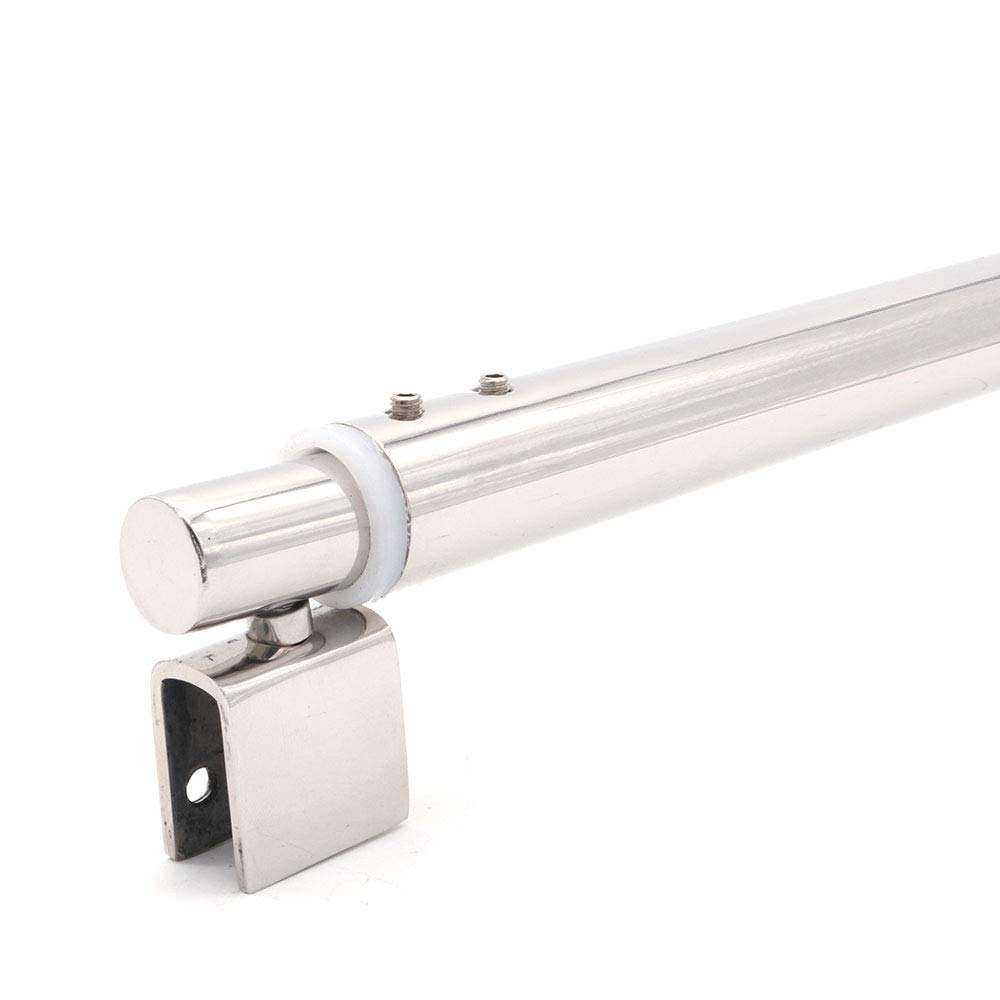 Set of 2 NUZAMAS 400mm to 600mm Shower Screen Support Telescopic Bar, Glass-to-Wall, 25mm, Fits Glass 8mm-12mm, Supporting Arm Stainless Steel, Bathroom Room Shower Screen Walk In Shower Enclosure 2