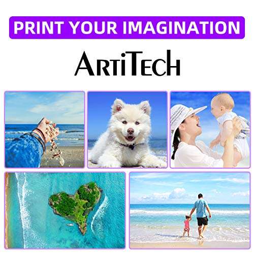 ARTITECH Replace for Dell Series 31 32 33 34 Color Ink cartridges Work for Dell V525W, V725W Printers All-in-One Printer, 6 Pack for Dell Ink Cartridge Series 31 (2 Cyan, 2 Magenta, 2 Yellow) 5