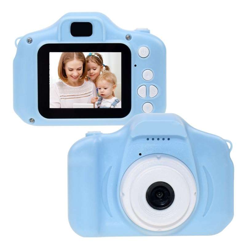Upgrade Kids Selfie Camera for Boys and Girls, Digital Camera for Kids Toy Gift, Toddler Camera Christmas Birthday Gifts for Boys Age 3-12, 1080P HD Digital Video Cameras for Toddler（Blue） 1