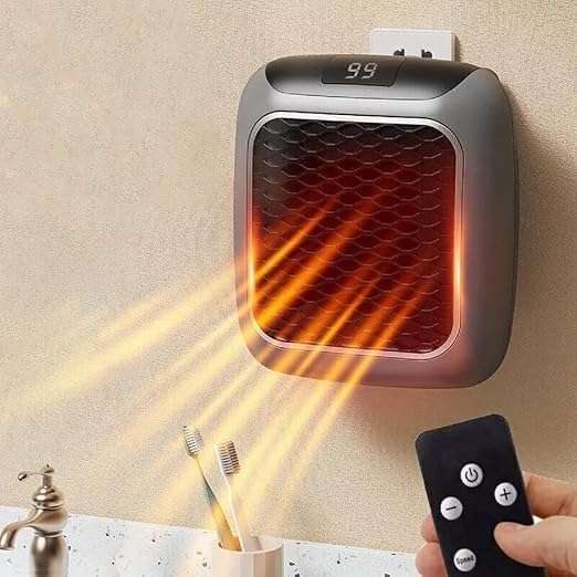 MILOANIYA mini heater electronic hand heater Turbo 800 Wall Outlet 5