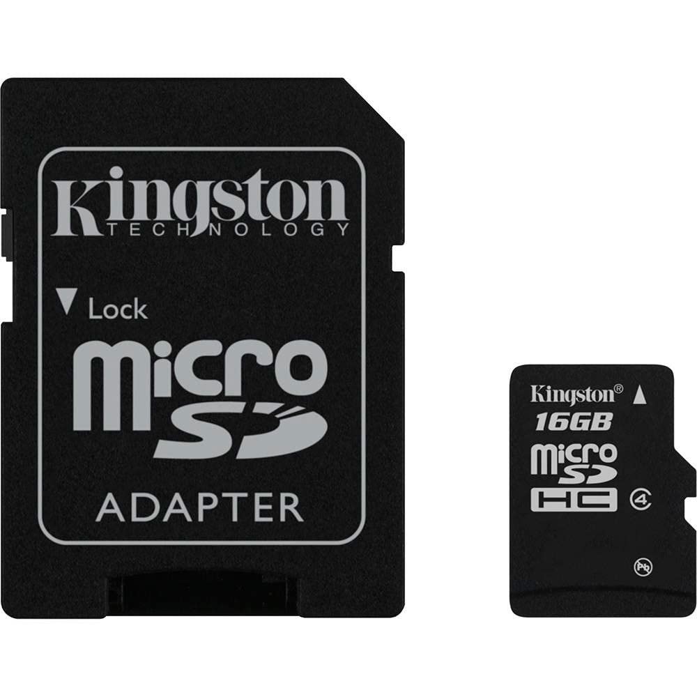 Kingston 16GB Class 4 Micro SDHC Memory Card SDC4/16GB (Pack of 10) 1