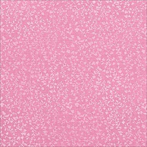Paper House Productions P-0729E Floral Paper, 12 by 12-Inch, Pink (25-Pack)