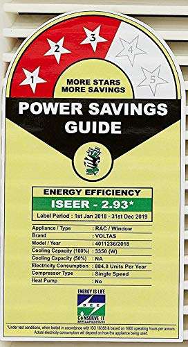 Voltas 1 Ton 3 Star Window AC (123 Lyi/123 LZF White) 2