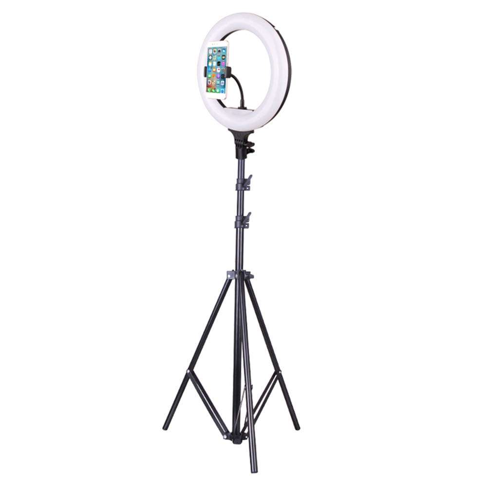 JION 16-Inch External Dimmable SMD Led Ring Light Lighting Kit, Mobile Phone Holder, Hot Shoe Adapter for Portrait YouTube Video Capture (No Carry Bag) 2