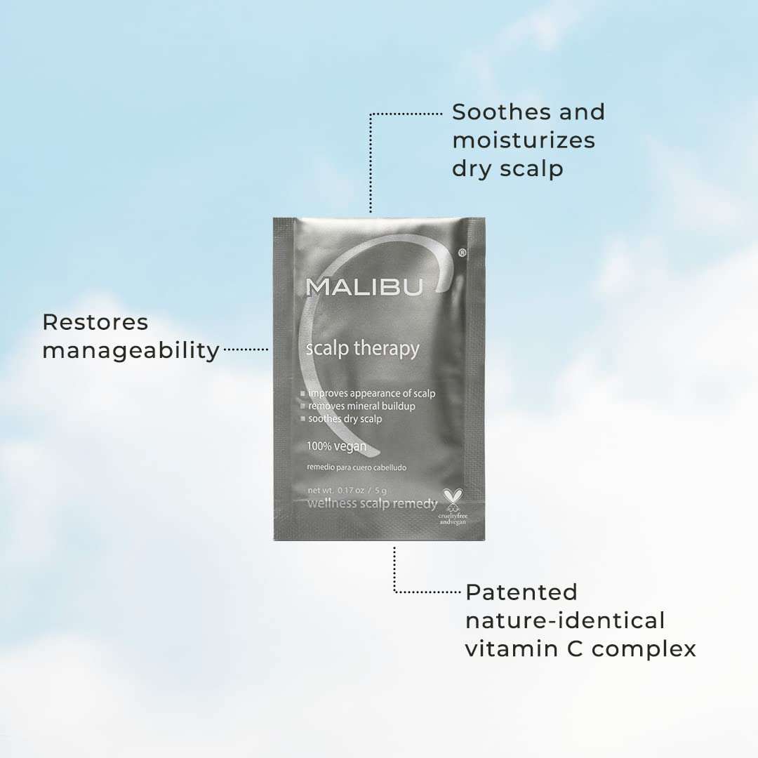 Malibu C Scalp Therapy Treatment, 1-5g packet 5