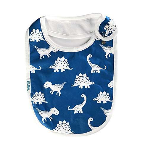 KUDL Premium Cute Baby Toddler Bibs Burp Burpy Cloths 4 Pack Gift Set Soft Absorbent Extra LARGE Feeding Reflux Drool Teething Bibs,Triple Adjustable Snap Buttons, Funny Boys & Girls 2