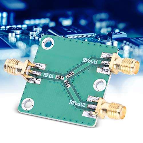 Qioni Fine Workmanship Radio Frequency Divider, 50 Ohms Resistance Power Splitter, Resistive Power Divider, for Industry Easy to Use Home Durable 4