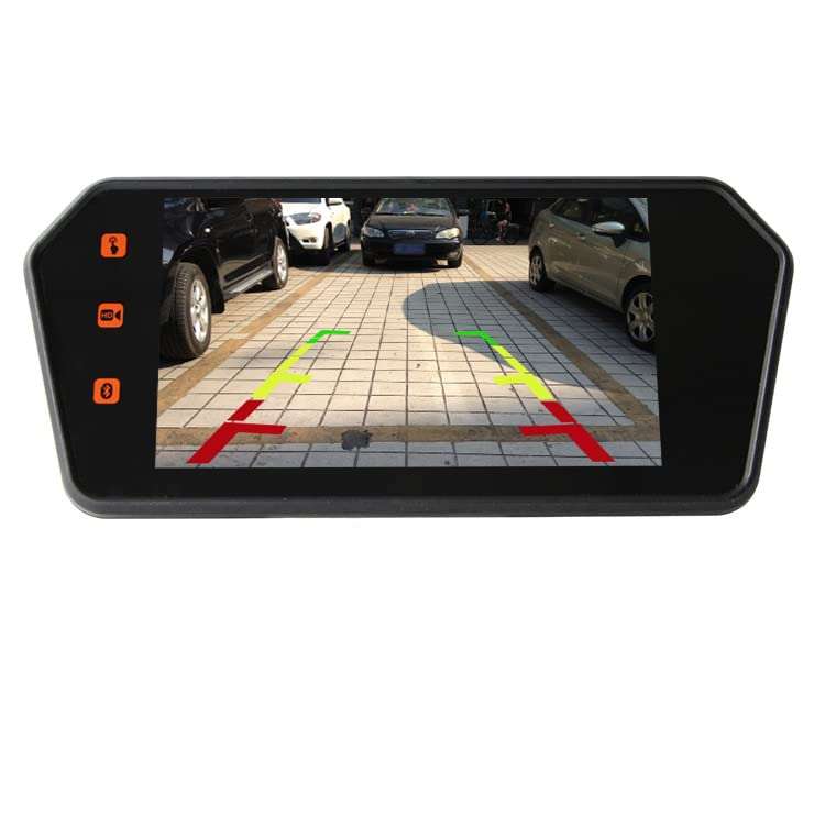 RKPSP 7inch/12V Full HD/Touch Screen MP5 Rearview Mirror Screen with 1080P Video Player/FM/USB Port/TF Card Port Screen for Tiago-2016 3