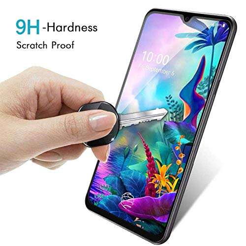 Helix Combo (1 Rugged Back Cover + 1 3D Tempered Glass for LG G8X ThinQ 6
