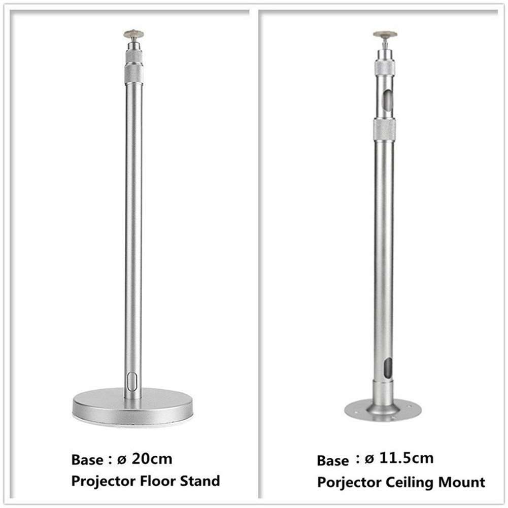 Ivosmart Projector Tripod Floor Stand Holder, Adjustable Height Tilt/Swivel Bracket 5