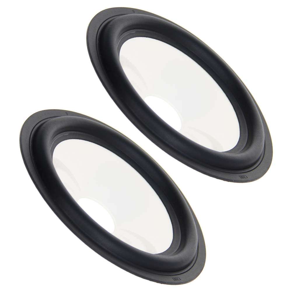 Fielect 5 inches Paper Speaker Cone Subwoofer Cones Drum Paper 1 inches Inner Diameter with Rubber Surround 1Pcs 4