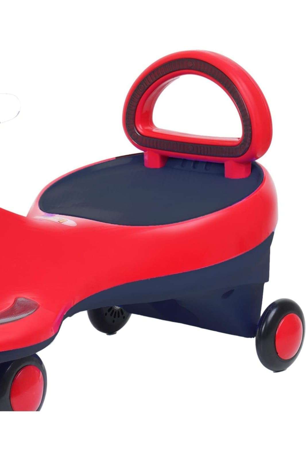 OLIFIN Red Light On Off Both Side Magical Swing Car Push and Go for Baby (Red, Pack of 3) 3