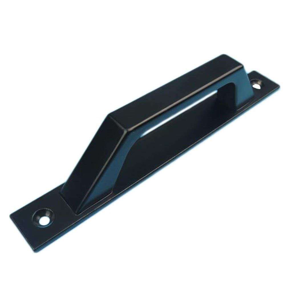 Sliding Doors Aluminum Alloy Handle Doors And Windows Multifunction Small Handle Sliding Door Balcony Door Wooden Door Hardware Handle (Color : Black) 1