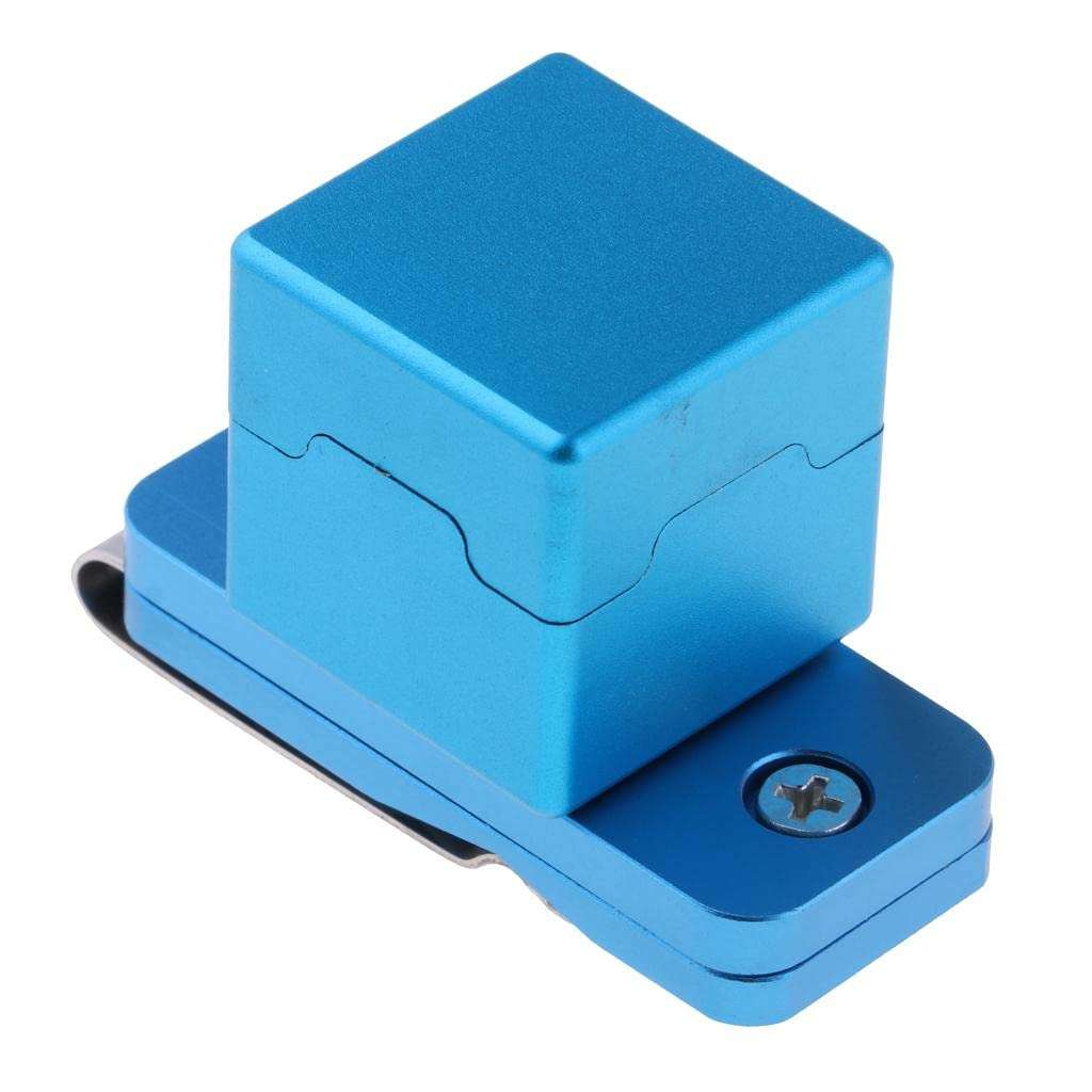CALANDIS Billiard Chalk Holder Snooker Pool Box with Chalk Clips Billiard Accessories 5