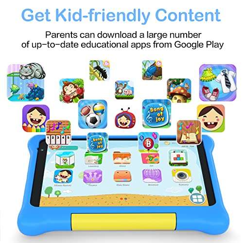 ROWT Kids Tablet 7 inch Tablet for Kids Android 10 2GB RAM 32GB ROM Bluetooth WiFi Dual Cameras Parental Control 2