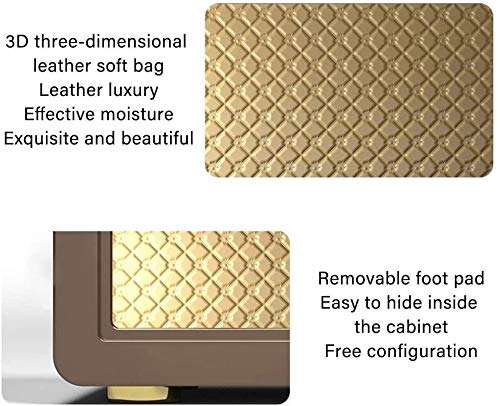 WANGJUNXIU Safe Small Electronic Password Anti-Theft Home Safe, Used for All Steel Lock Boxes from Office to Office, Used to Store Cash, Document Safe Safe Box (Color : Brown) 6