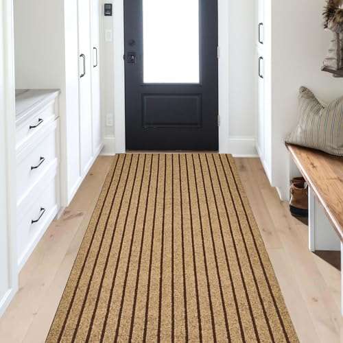 ANTPOP Runner Rug 2ft x 5ft Outdoor Indoor Runner Rugs with Rubber Backing Washable Rug Runner Carpet for Hallway Entryway Kitchen Bathroom Laundry Room Balcony Garage Patio 1