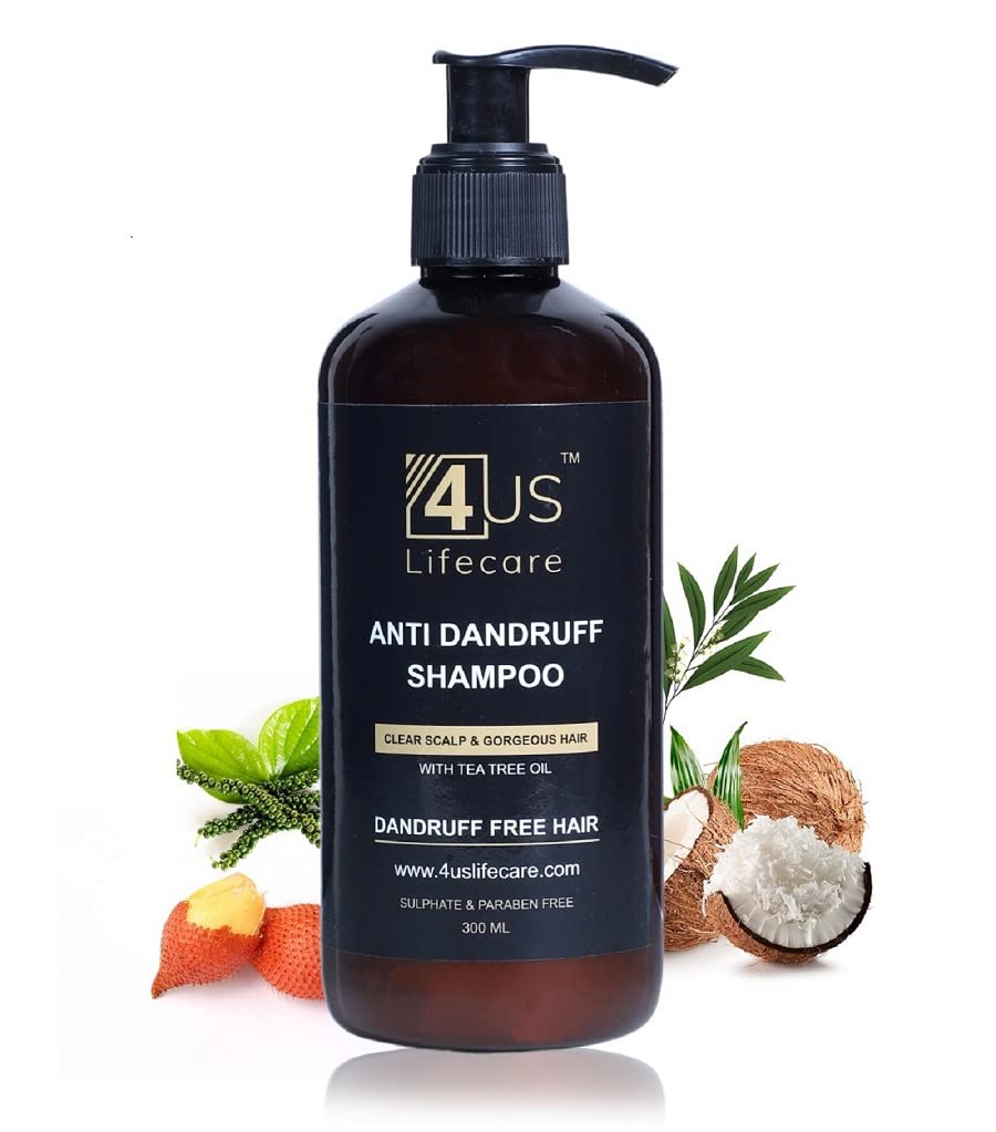 HENU Enterprise Anti Dandruff Shampoo - ( Sulphate & Paraben Free) Pack of 1 (300ml)