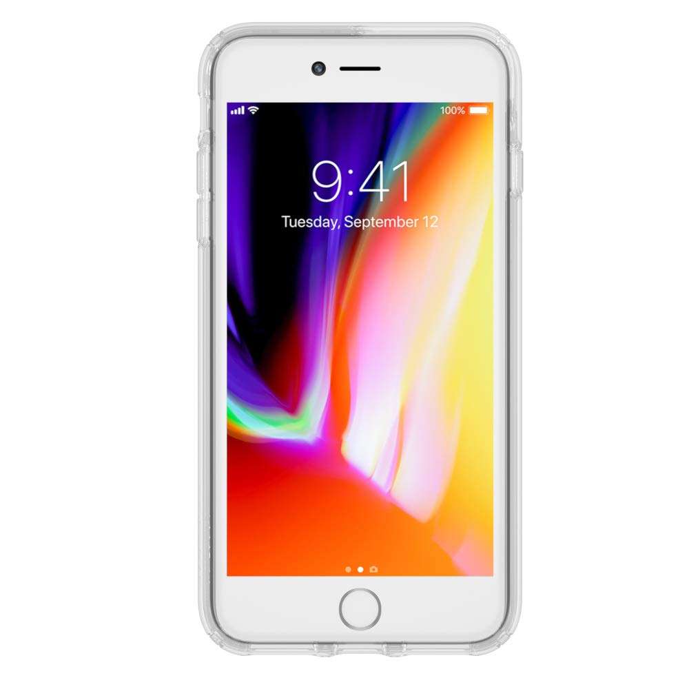 Speck Products Presidio Clear Case for iPhone 8 Plus (Also fits 7S/7 Plus and 6S/6 Plus), Clear/Clear 3