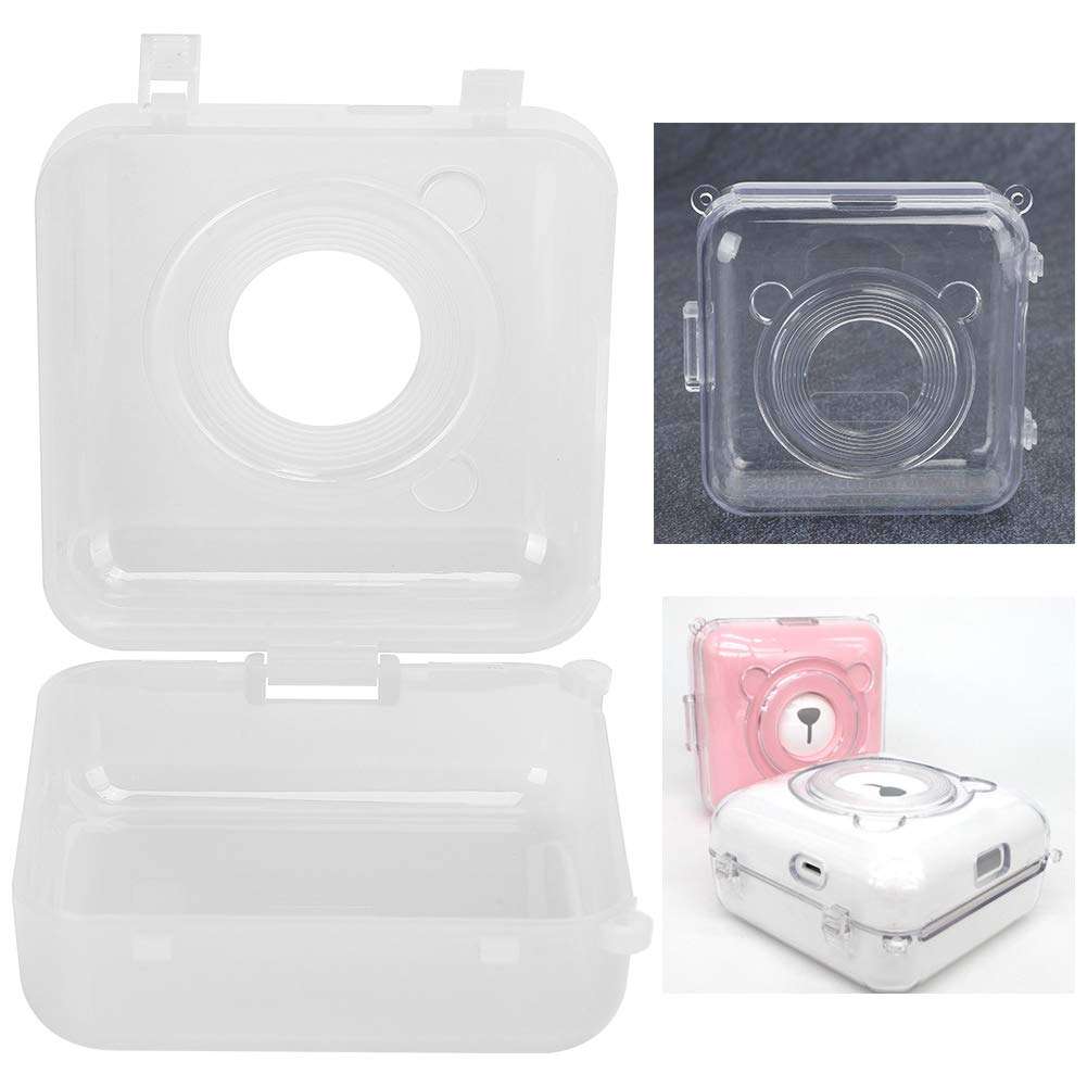 Dpofirs Pocket Printer Case,Protective Shell PC for Peripage/Bluetooth Phone Pocket Thermal Sticky Note Barcode Printer,Protective Shell for Bluetooth Pocket Printer(#1) 1