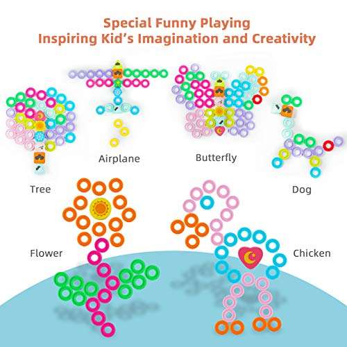 QZMTOY Preschool Educational Learning Montessori Toys for Kids, Toddler Puzzles Number Shape Sorter Counting Stacker with Clock Weather, Boys Girls Activities Math Game Gift for Age 3 4 5 Years 5