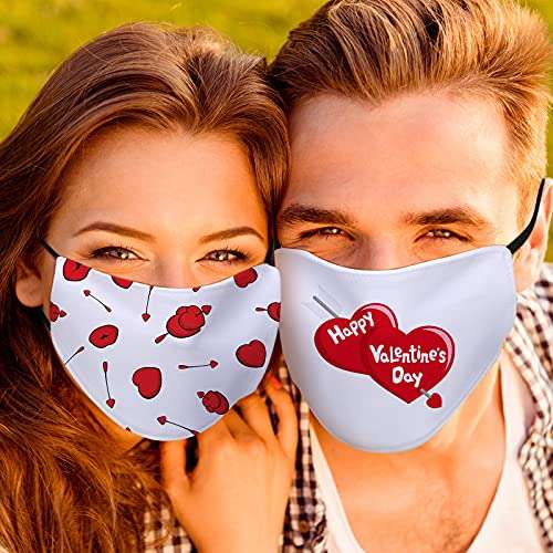 Geyoga 10 Pieces Sublimation Face Covering with Adjustable Ear Loop for Protecting Face (Black) 6