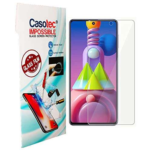 Casotec Hammer Proof Impossible Film Screen Protector [Not a Tempered Glass] Screen Guard for Samsung Galaxy M51