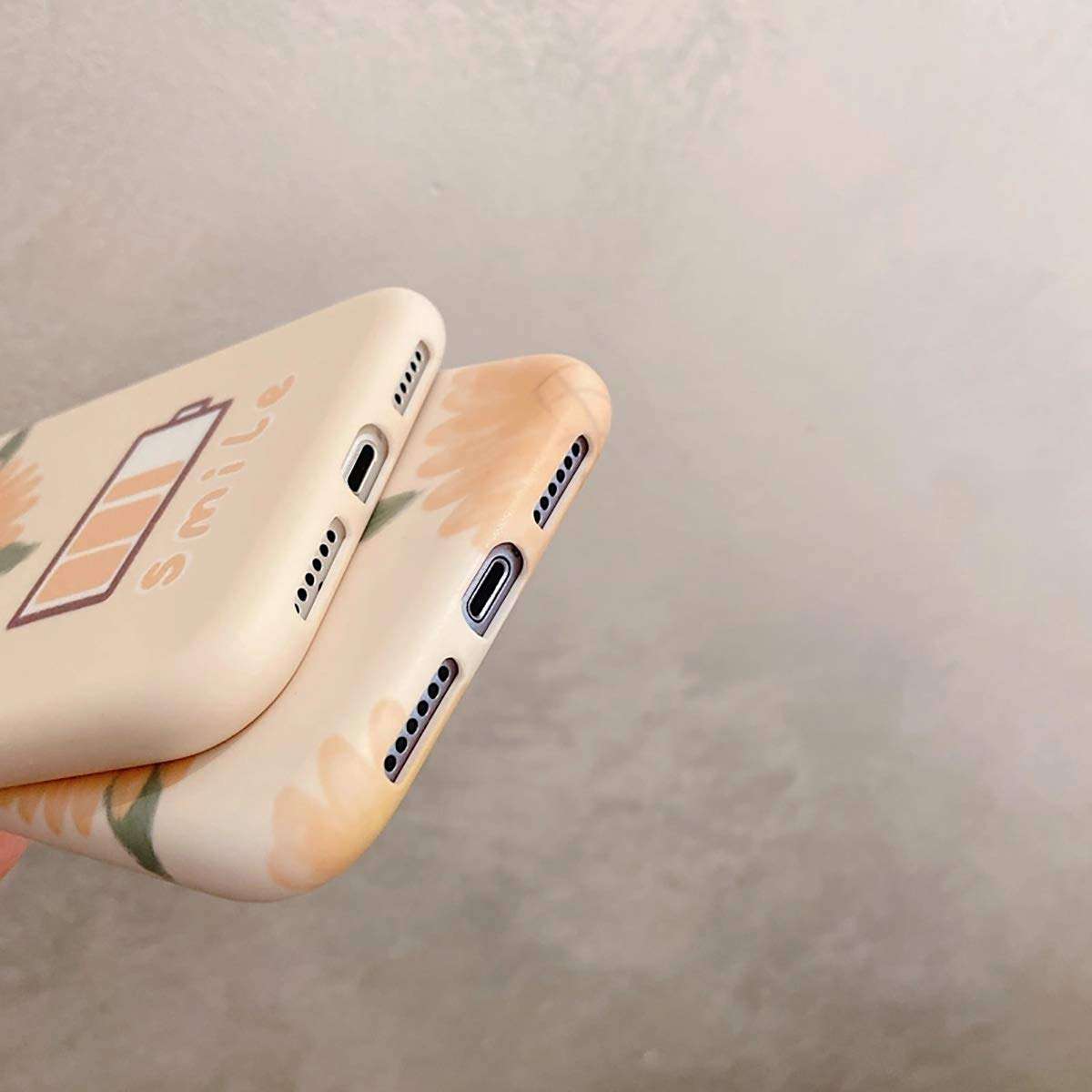 Yami Case for iPhone 12 Mini Case Floral，iPhone 12 Mini Case Women Flower Pattern Design with Silicone Bumper TPU Bumper Protective Cover for iPhone 12 Mini (for iPhone 12 Mini, f2) 5