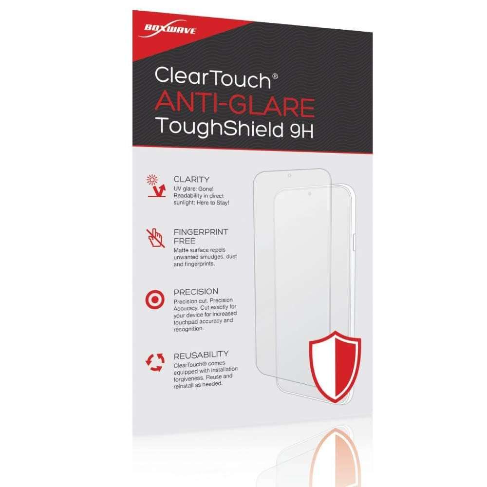 BoxWave Screen Protector Compatible with Pax A920 - ClearTouch Anti-Glare ToughShield 9H (2-Pack), Anti-Glare 9H Tough Flexible Film Screen Protector 3