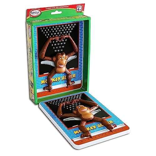POPULAR PLAYTHINGS Monkey Addition Calculator, Math Learning Toy for Children Ages 4 and Older
