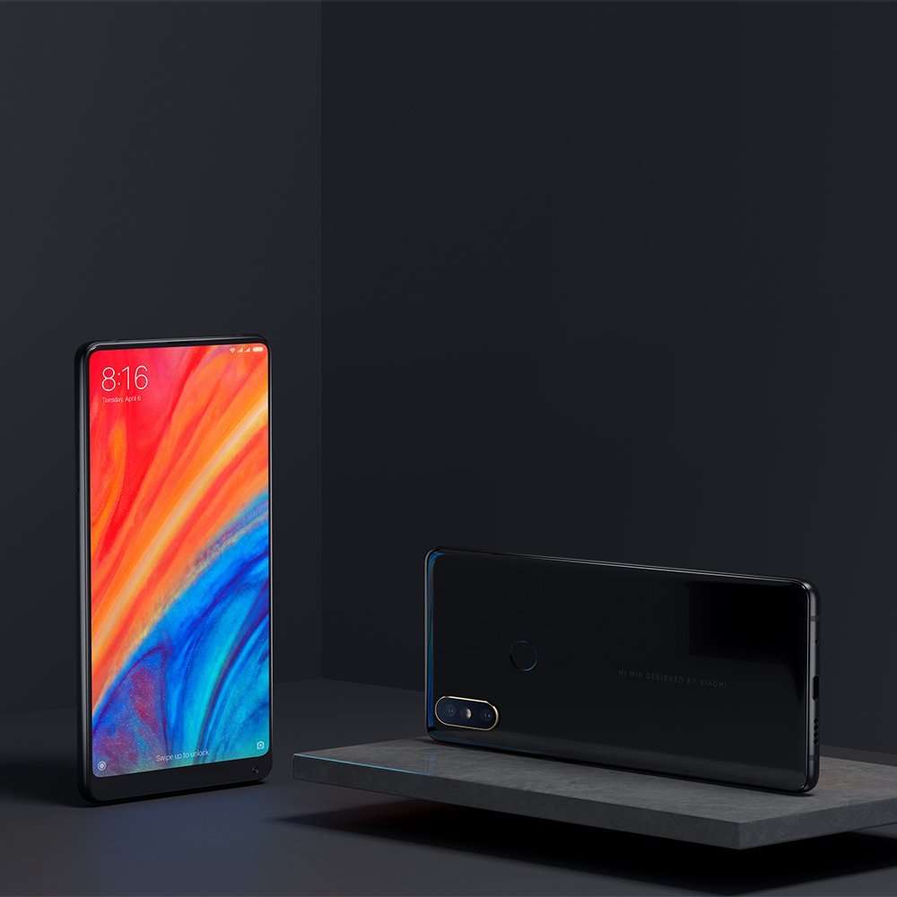 Xiaomi Mi Mix 2S 64GB Black, Dual Sim, 5.99", MIUI 9.5, 6GB RAM, GSM Unlocked Global Model 5