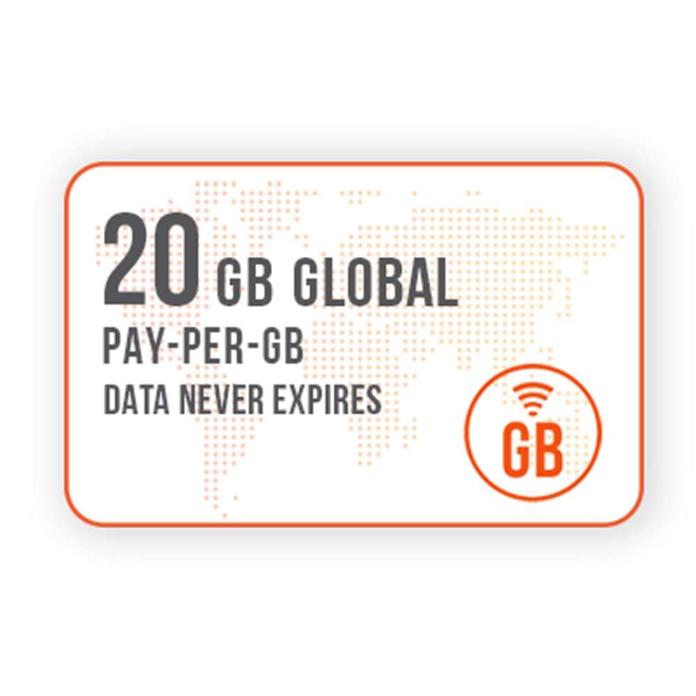 Solis Global Pay-Per-GB Card 20GB