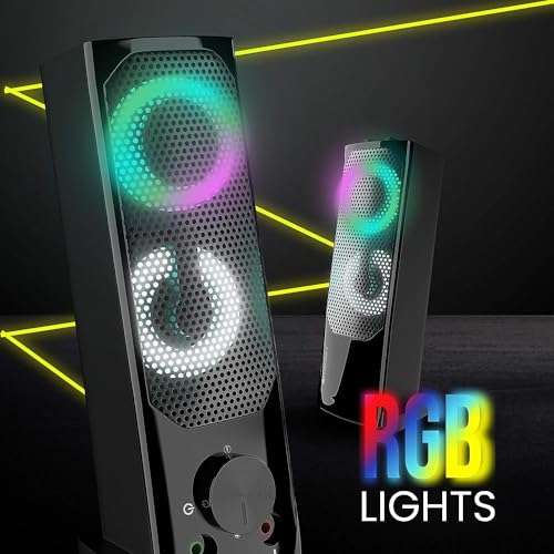 ZEBRONICS Zeb Wonderbar 10 USB Powered 2.0 Computer Speaker with RGB Lights 3