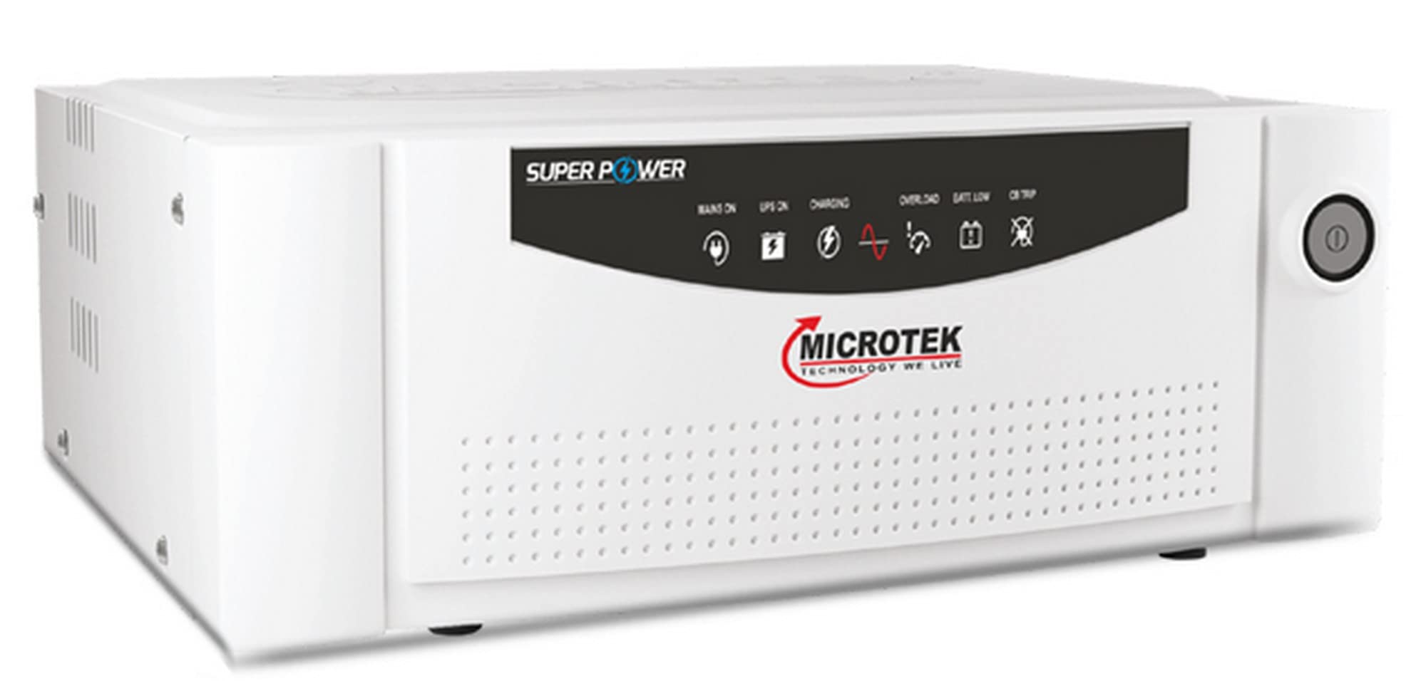 Microtek Super Power 1100 Advanced Digital 950VA/12V Inverter, Support 1 Battery with 2 Year Warranty for Home, Office & Shops 1