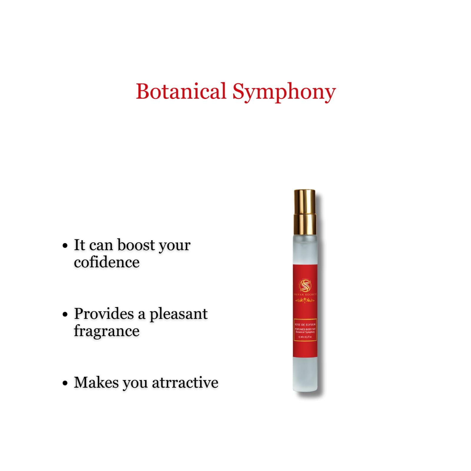 Sylvan Secrets Intense Perfume Rose De Elysium | Botanical Symphony | Pure & Natural | Non-Alcohol | Pleasant Floral Fragrance Boost Confidence for Men & Women (15 ml) 4