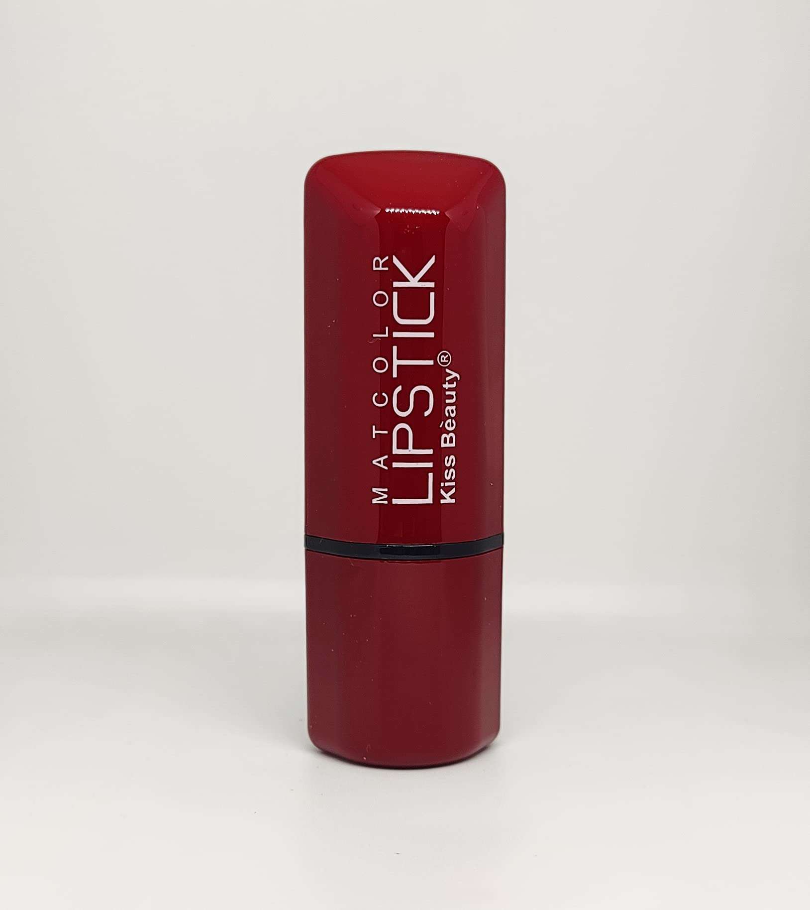 Kiss Beauty Mike Hot and Soft Matte Lipstick Intense Color Long Lasting Smudge Proof Water Proof, Keeps Lips Moisturized. Vegan & Cruelty Free Lipstick for Women (Bold Red) 6