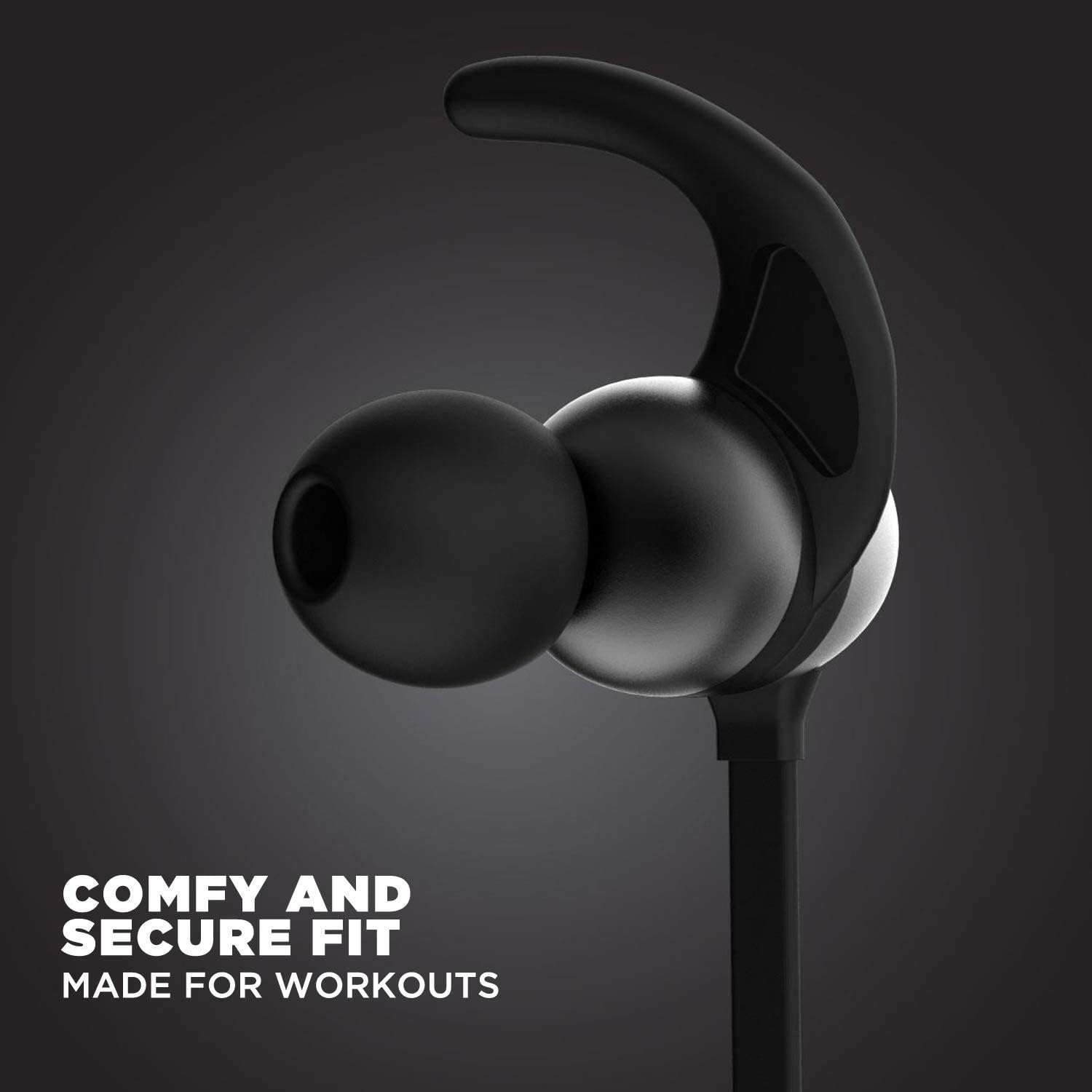 Wireless Bluetooth for Nokia G400 Headphone Headset Hands-Free Mic Noise Isolating Stereo Gaming & Music Sound Quality Bluetooth 5.1 Wireless Stereo Sport Hi-Fi Sound - (Black, SE.D, R235) 3