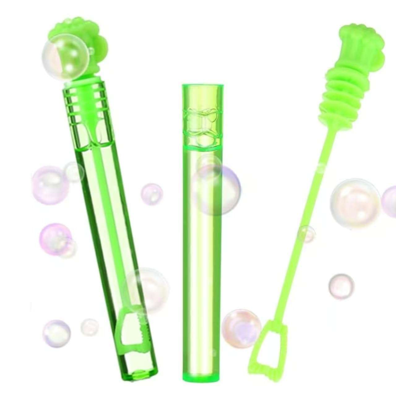 10 Pcs Mini Bubble Wands, Party Favors Bubble Toys for Kids Adults, Goodie Bag Stuffers, Classroom Prizes & Birthday Party Supplies 1