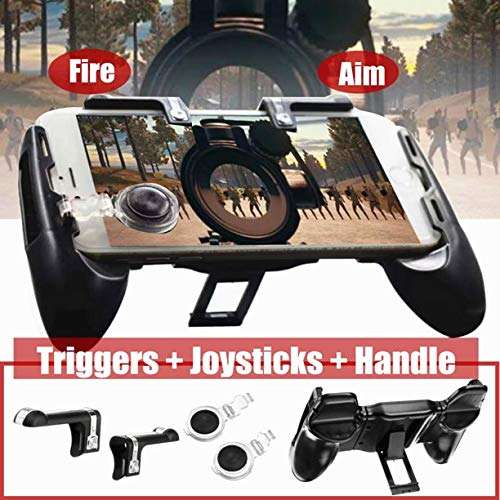 Texton Game Controller Gamepad JL-01 3 in 1 Mobile Joystick Gamepad Phone Game Handle Grip Holder, for Smartphones 5