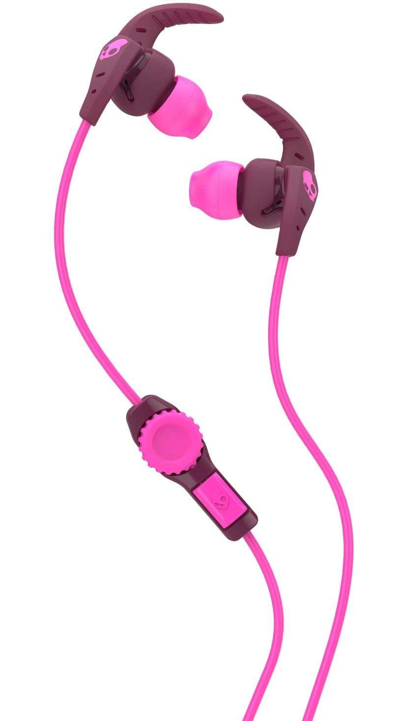 Skullcandy S2WIHX-449 XTplyo in-Ear Sport Earbuds, Plum/Pink 1