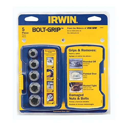 IRWIN Bolt Extractor Set, 5-Piece (394001) 2