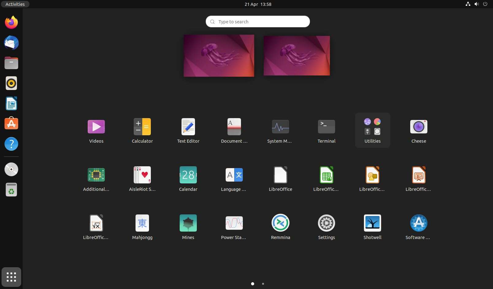 Ubuntu 22.04.3 LTS Latest Version Desktop Edition on 16gb USB 3